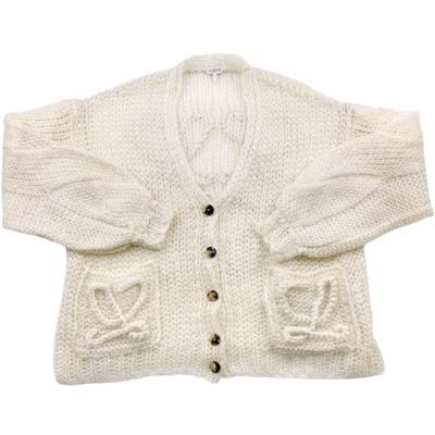 楽天市場】LOEWE ロエベ ANAGRAM WOOL CARDIGAN カーディガン