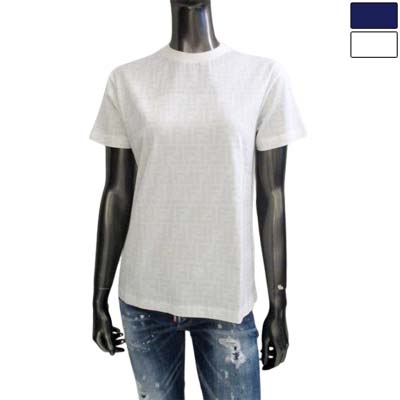 楽天市場】FENDI フェンディ Logo T-SHIRT ロゴT Tシャツ 半袖