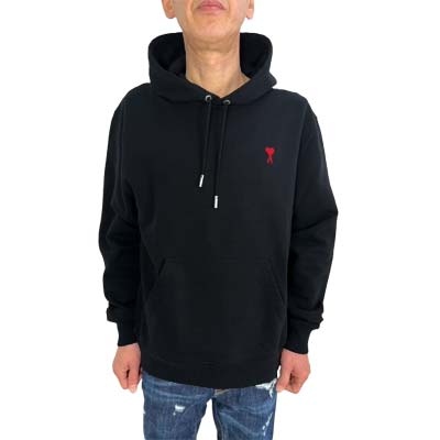 新品 ami ブラック スウェット トレーナー モコモコ ハート ami ブラック スウェット トレーナー - メルカリ