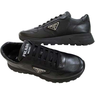 楽天市場】プラダ 靴 PRADA 4E2719 3O9U F0002 NERO VITELLO PLUME