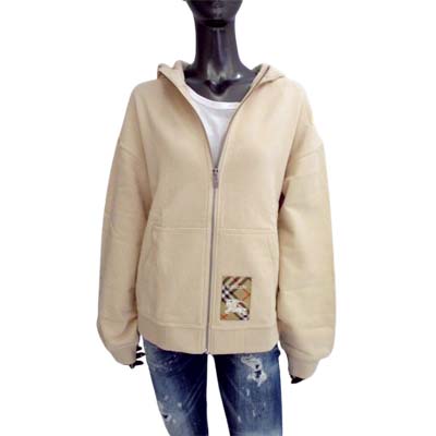 BURBERRY バーバリー パーカー キッズ フーディ 成年者着付ける可 ノバァチェック 馬上のナイト爵 EKD ジップアップ お坊っちゃん お嬢さん ベージュ 8096549 B8620 (R52800) 521 2025年春夏新作 【貨物輸送無料】 【smtb-TK】