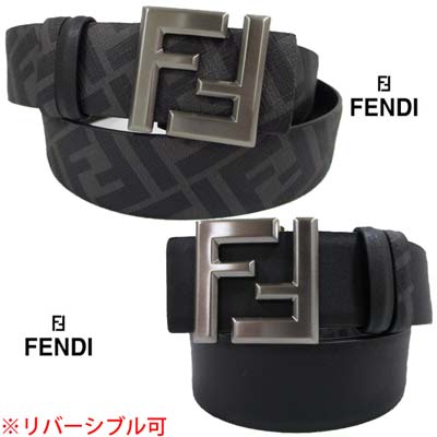 楽天市場】フェンディ FENDI メンズ 小物 ベルト レザーベルト