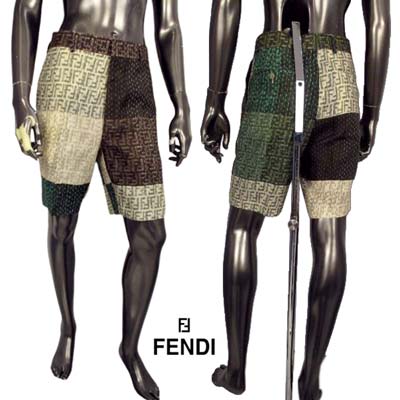 楽天市場】フェンディ FENDI ハーフパンツ メンズ ボトムス 全体