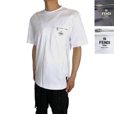Archive FENDI Polyester T-Shirt フェンディ 総柄 楽天市場】フェンディ FENDI メンズ トップス Tシャツ 半袖 ロゴ