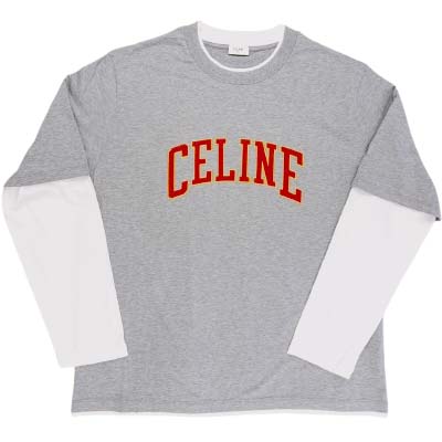 楽天市場】CELINE セリーヌ ロンT ロングTシャツ メンズ 長袖 トップス