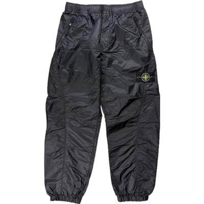 STONE ISLAND ストーンアイランド ナイロンパンツ メンズ コンパスロゴパッチ CORDURAリップストップ ジップ/スナップポケット ネイビーブルー L1S153100028S0163V0020 (R84700) BJ621 新作 【送料無料】｜ガッツ ブランドショップ