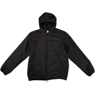 MONCLER モンクレール ウインドブレーカー メンズ ジャケット GRANIER 反射ロゴ フーデッド ジップアップ ナイロン ブラック L10911A00118539ZD999 (R235400) BJ621 新作 【送料無料】