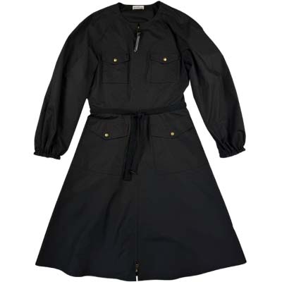 MONCLER モンク線路 衣装 レディース お召しもの 下げ翼衣嚢 ジップアップ 酉の方角合わせる 黒いこと L10932G0000859866999 (R191400) BJ621 新作 【貨物輸送無料】