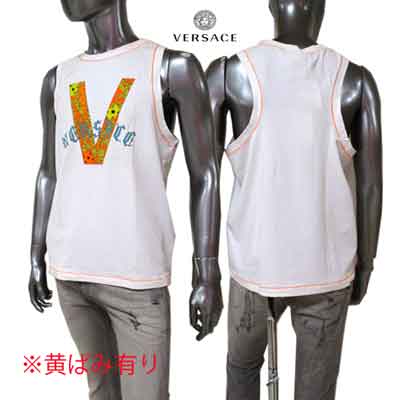 楽天市場】ヴェルサーチ VERSACE メンズ トップス 袖なしタンク