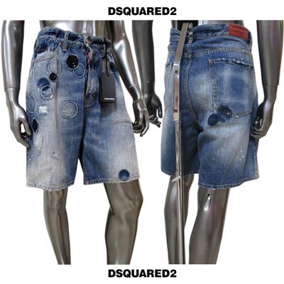 DSQUARED2 テープロゴスイムショーツ 水着 ハーフパンツ 50 DSQUARED2 ディースクエアード パンツ ショートパンツ ハーフ