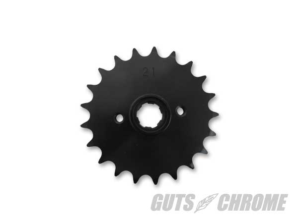 サマーセール10 1212-0729　フロントスプロケット21Ｔ　1952-79年 K XL｜ＧＵＴＳ ＣＨＲＯＭＥ