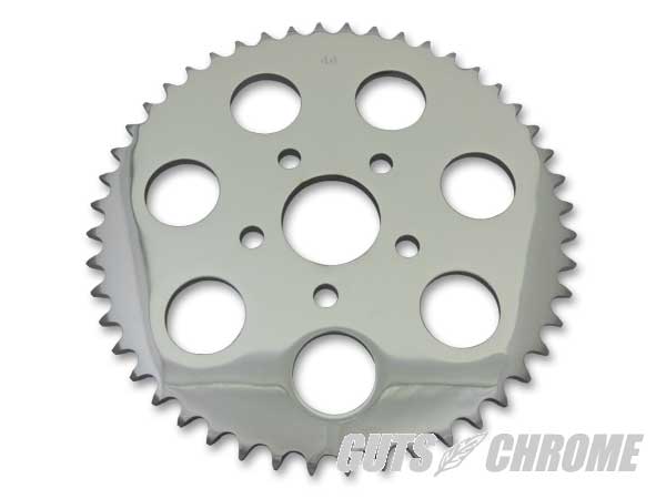 サマーセール10 DS-325354 リヤスプロケット48T 1986-90年XL|GUTS CHROME