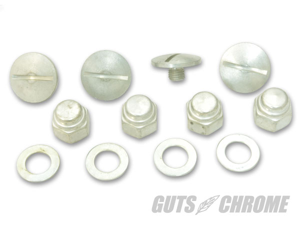 G8223-8 COLONY製1966-70年ショベル用　ロッカーシャフトエンドキャップナットキット