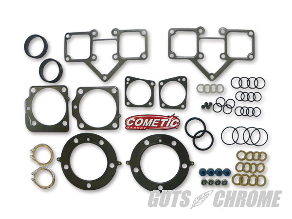 サマーセール10 3400-9967 コメティック メタル TOP END GSKET KIT 66-84|GUTS CHROME