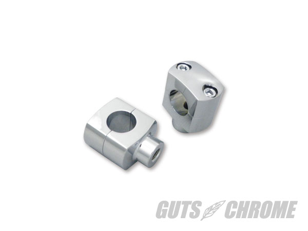 サマーセール10 8000-1001 ショーティーライザーセット 1インチハンドル|GUTS CHROME