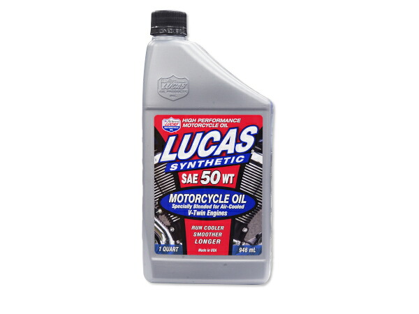 ハーレー エンジンオイル LUCAS SAE50WT 946ml 1984年以降 EVO TC XL L10765