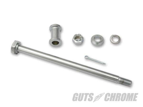 サマーセール10 0214-0583 クローム リア アクスルシャフトキット 52-78年K XL|GUTS CHROME