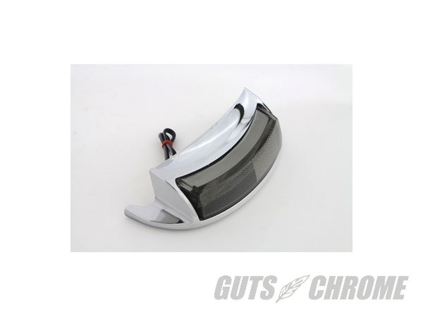 【取寄】50-1180　リア フェンダー チップ WITH ランプ, クローム FLT 2009-2010 7,232円