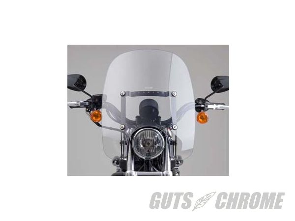 【取寄】(2-3週間)51-0288 SPARTAN QUICK リリース ウィンドシールド XL 1996-2010|GUTS CHROME