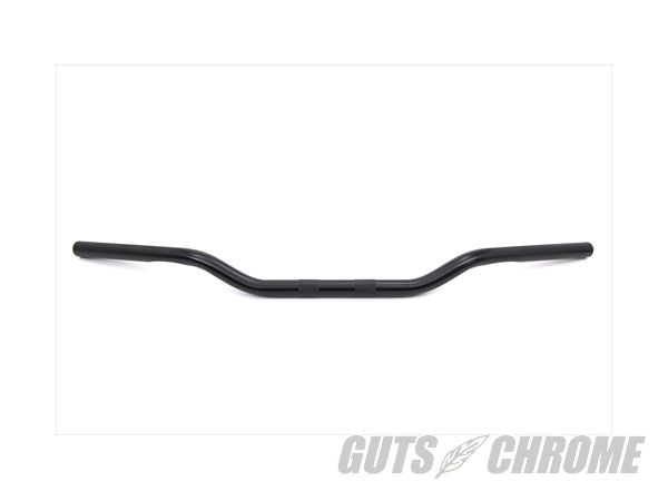 【取寄】25-0564 ブラック 2インチ ドラッグ ハンドルバー ヘコミ有り｜ＧＵＴＳ ＣＨＲＯＭＥ