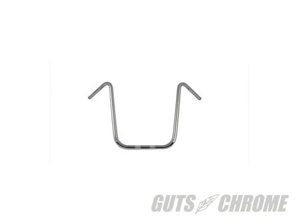 【取寄】(2-3週間)25-0687 18インチ エイプハンガー ハンドルバー ヘコミ有り クローム|GUTS CHROME