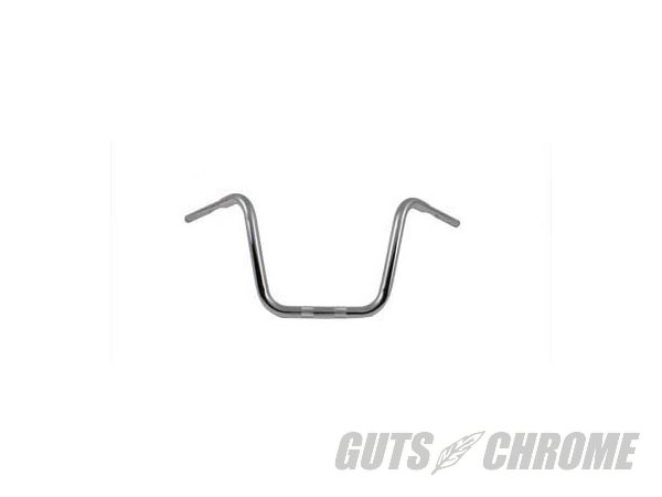 【取寄】(2-3週間)25-0732 15.5インチ Rhino エイプハンガー ハンドルバー ヘコミ有り クローム|GUTS CHROME