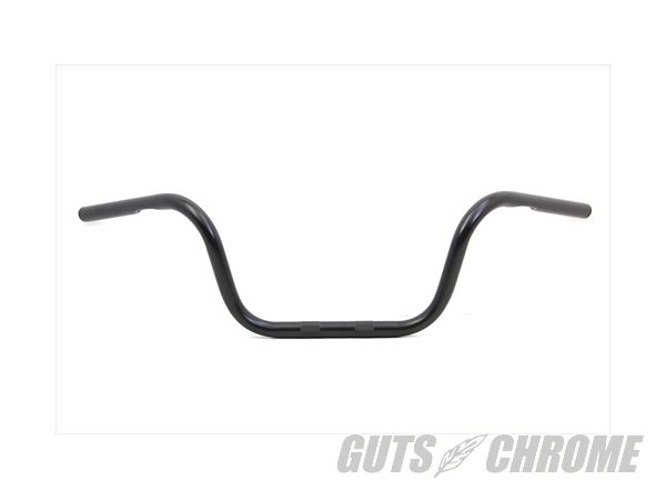 【取寄】(2-3週間）25-1302 8インチ エイプハンガー ハンドルバー ヘコミ有り ブラック 14,791円