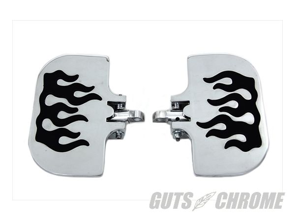 クーポン対象7【取寄】27-0928 パッセンジャー ミニ フットボードセット フレイム デザイン｜ＧＵＴＳ ＣＨＲＯＭＥ