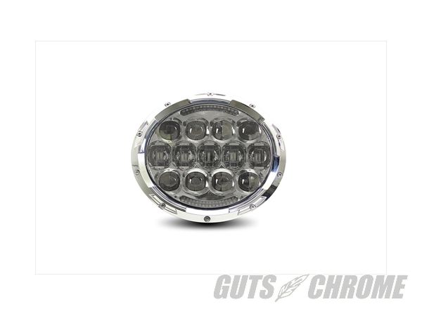 【取寄】33-1578 Cyron Urban　7インチLEDヘッドランプユニット　クローム｜ＧＵＴＳ ＣＨＲＯＭＥ