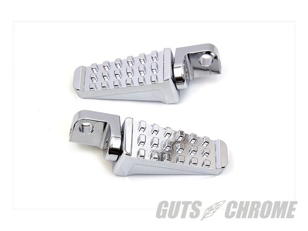 【取寄】27-1085 クローム レーサー スタイル フットペグ セット｜ＧＵＴＳ ＣＨＲＯＭＥ 11,983円