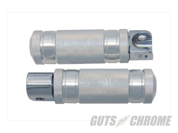 【取寄】27-2104 シルバー ローレット 4グルーブ フットペグ セット 8,758円