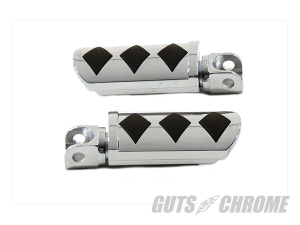 クーポン対象7【取寄】27-3560 ダイヤモンド スタイル アジャスタブル フットペグ セット｜ＧＵＴＳ ＣＨＲＯＭＥ
