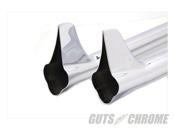 【取寄】(2-3週間）30-0495 30 ストレート エキゾースト パイプ with ブロンクス テール セット｜ＧＵＴＳ ＣＨＲＯＭＥ