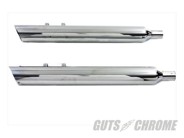 【取寄】(2-3週間)30-0626 Wyatt Gatling スラッシュ ダウン マフラー セット|GUTS CHROME