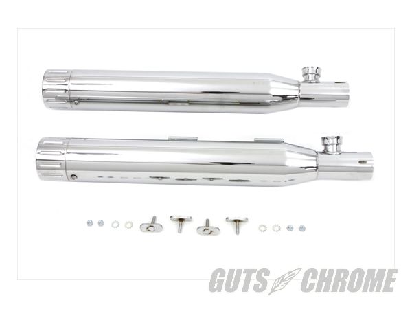 【取寄】(2-3週間）30-1283 クローム スリップオン マフラー セット 12,658円