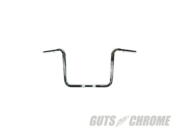 【取寄】(2-3週間)25-1125ワイドボディ エイプハンガー ハンドルバー ヘコミ有り|GUTS CHROME