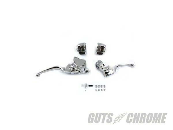 【取寄】 26-0406 ハンドルバー コントロール キット クローム｜ＧＵＴＳ ＣＨＲＯＭＥ