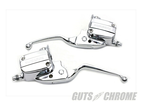 【取寄】(2-3週間)26-0455ハンドルバー コントロール キット クローム ハイドロリック クラッチ用｜ＧＵＴＳ ＣＨＲＯＭＥ