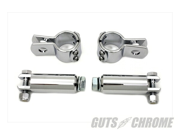 【取寄】 27-0034 クローム フットペグ マウント キット｜ＧＵＴＳ ＣＨＲＯＭＥ