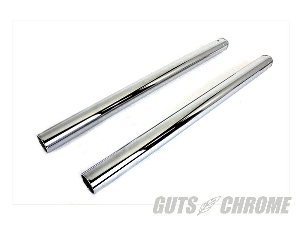 【取寄】(2-3週間)24-0050ハード クローム フォーク チューブ セット 4インチ オーバーストック｜ＧＵＴＳ ＣＨＲＯＭＥ
