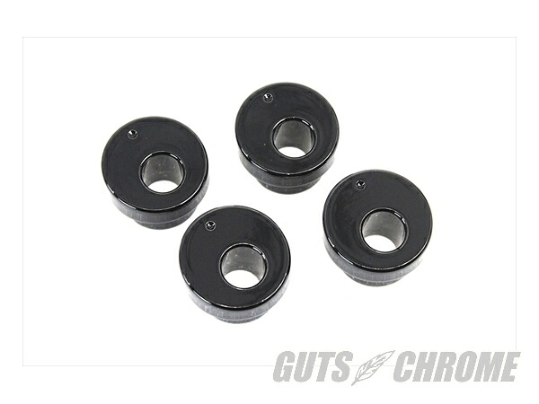 クーポン対象7【取寄】25-1096 ライザー アダプター キット ブラック|GUTS CHROME