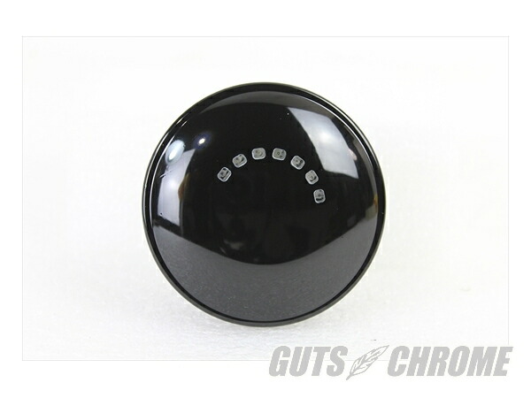38-0507 ブラック LED フューエル ゲージ｜ＧＵＴＳ ＣＨＲＯＭＥ