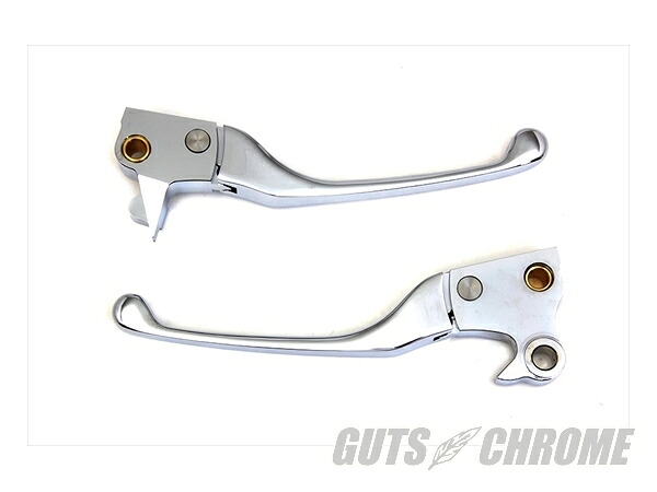 【取寄】26-0116　クローム アジャスタブル ハンド レバーセット｜ＧＵＴＳ ＣＨＲＯＭＥ