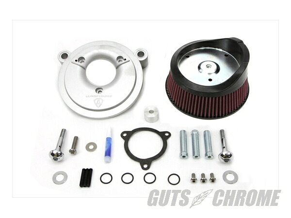 【取寄】 34-0192 ビッグサッカー エア クリーナー キット ステージ I|GUTS CHROME