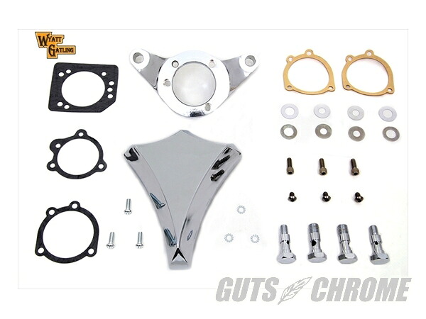 【取寄】 34-1630　クローム Wyatt Gatling エア クリーナー アッセンブリー｜ＧＵＴＳ ＣＨＲＯＭＥ