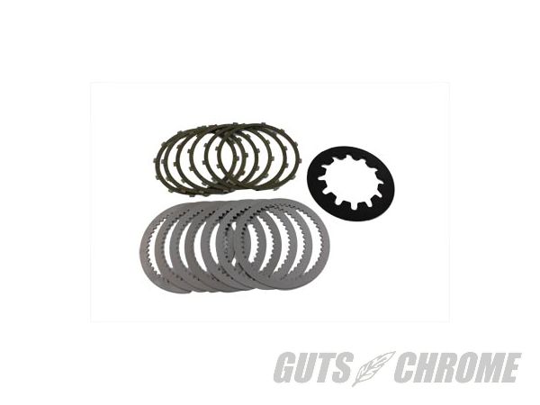 【取寄】18-3669 ポリス クラッチ PAK-キット FXST 1985-1990FLST 1986-1990FLT 1985-1990FXR 1985-1990|GUTS CHROME