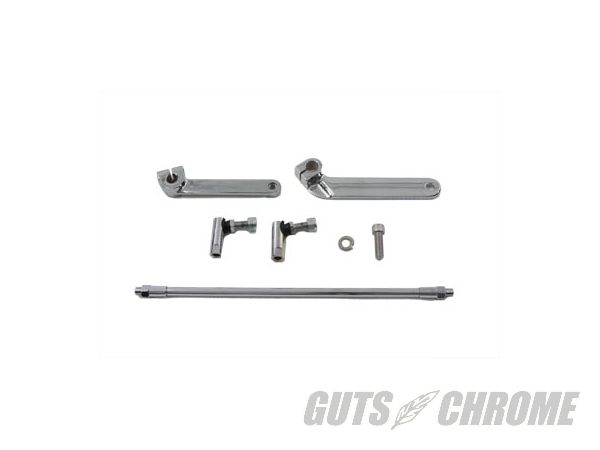 【取寄】21-2122 シフター ロッド キット, クローム FLT 1985-UP｜ＧＵＴＳ ＣＨＲＯＭＥ