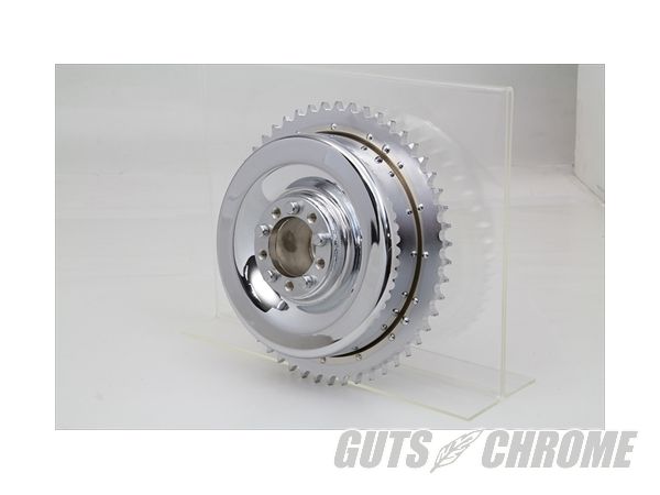 【取寄】23-0429 クローム メカニカル ブレーキ ドラム リジット UL 1937-1948EL 1936-1940FL 1941-1957｜ＧＵＴＳ ＣＨＲＯＭＥ 28,618円