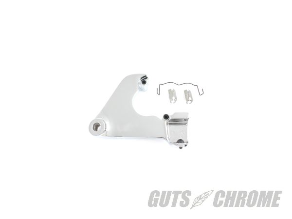 【取寄】23-4533 リア キャリパー ブラケット, クローム FXR 1987-1994｜ＧＵＴＳ ＣＨＲＯＭＥ