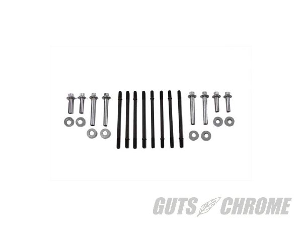 【取寄】37-9521 シリンダー ハードウェアー キット クローム FLST 1986-1998FXST 1984-1998FXR 1984-1994FLT 1984-1998FXD 1991-1998｜ＧＵＴＳ ＣＨＲＯＭＥ
